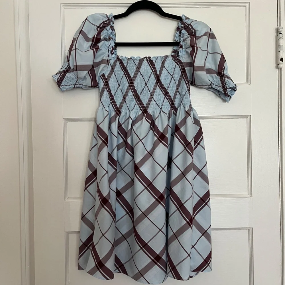 Hill House Athena nap dress, size small, missing string, Matilda print - Picture 6 of 8